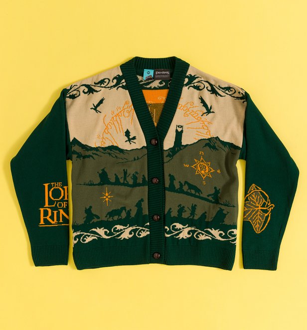 The Lord Of The Rings The Journey Knitted Cardigan